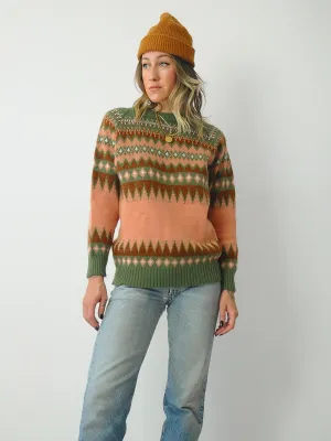 1970's Diamond Ski Sweater