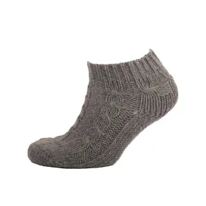 Aran Cable Chunky Ankle Socks