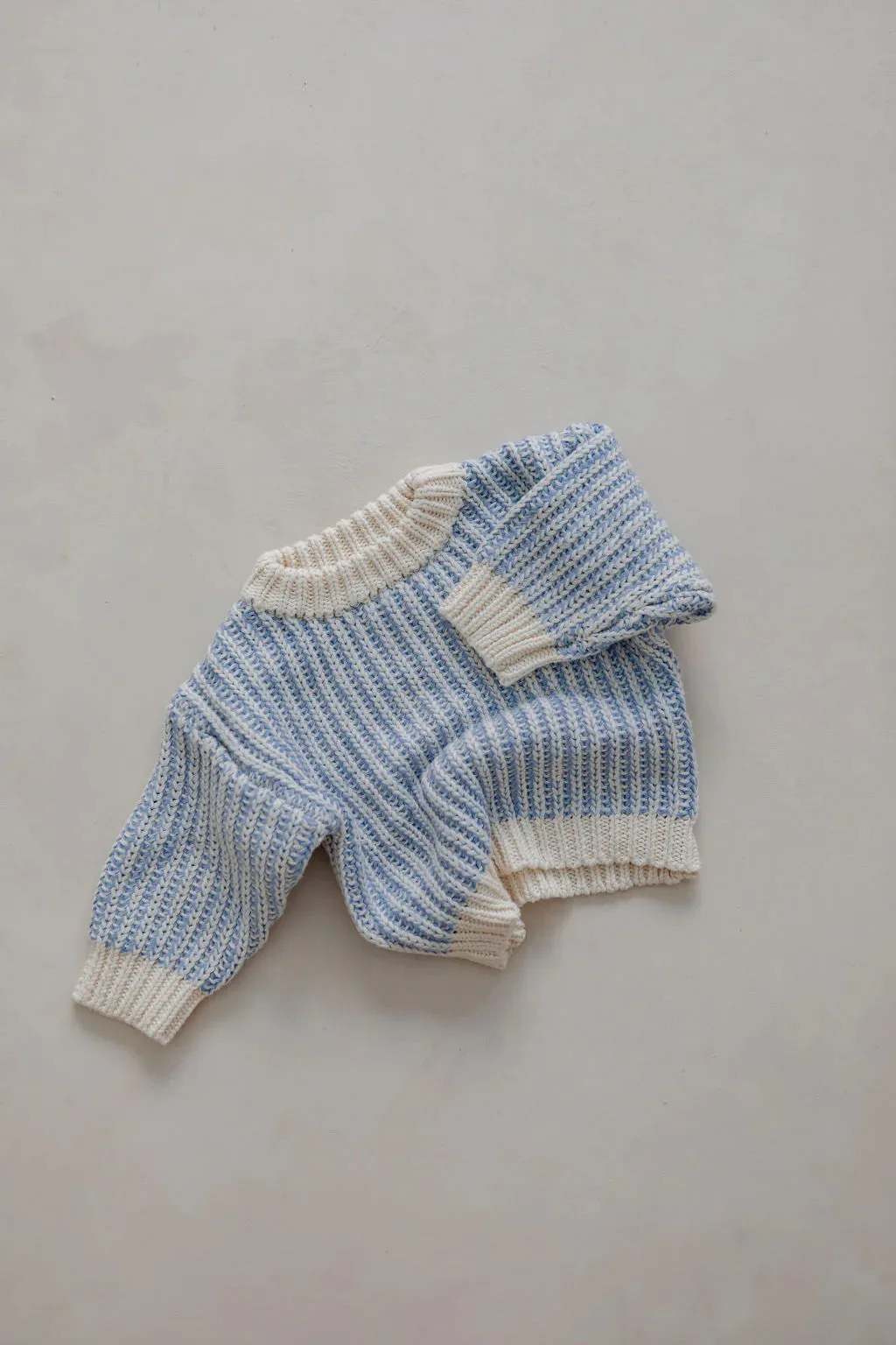 Belle & Sun Knit Sweater - Tide