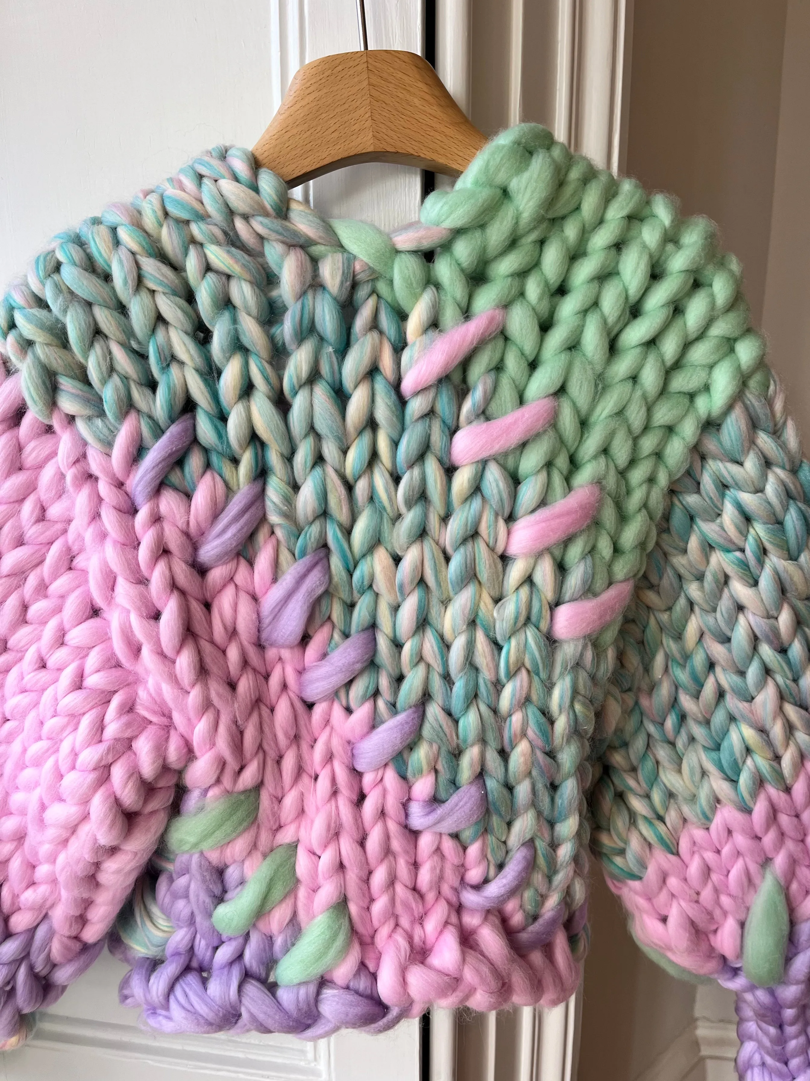 Blended Colossal Knit Cardigan #5 XS/S (Sample)