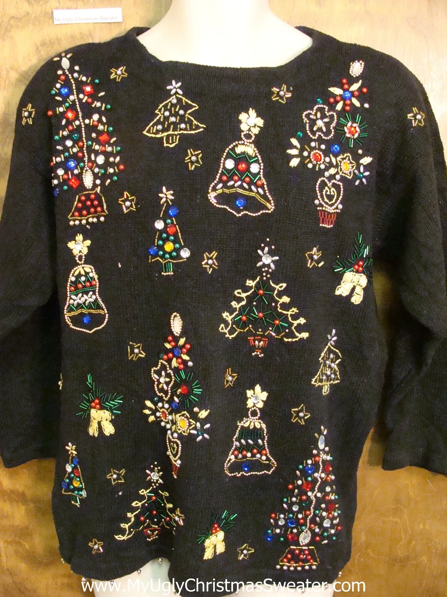 BLING Heaven Corny Christmas Sweater Pullover