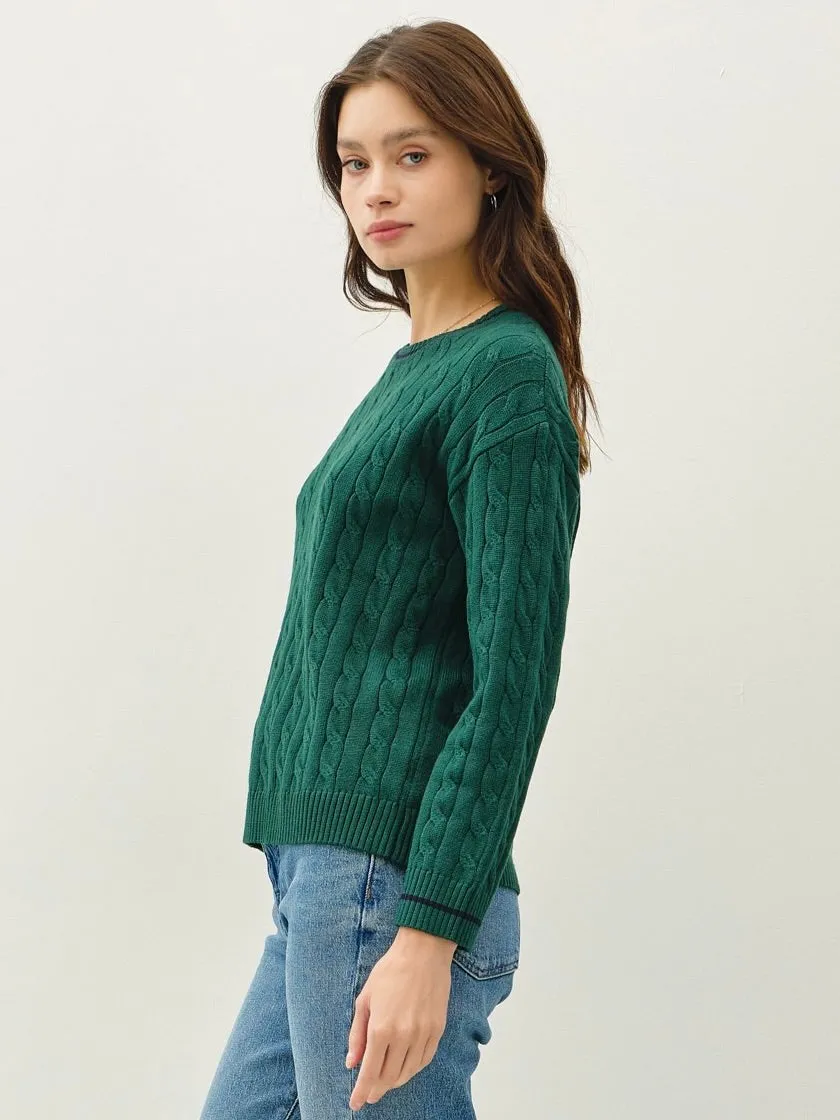 Chunky Knit Cable Sweater