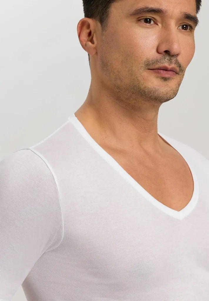 Cotton Pure V-Neck Shirt