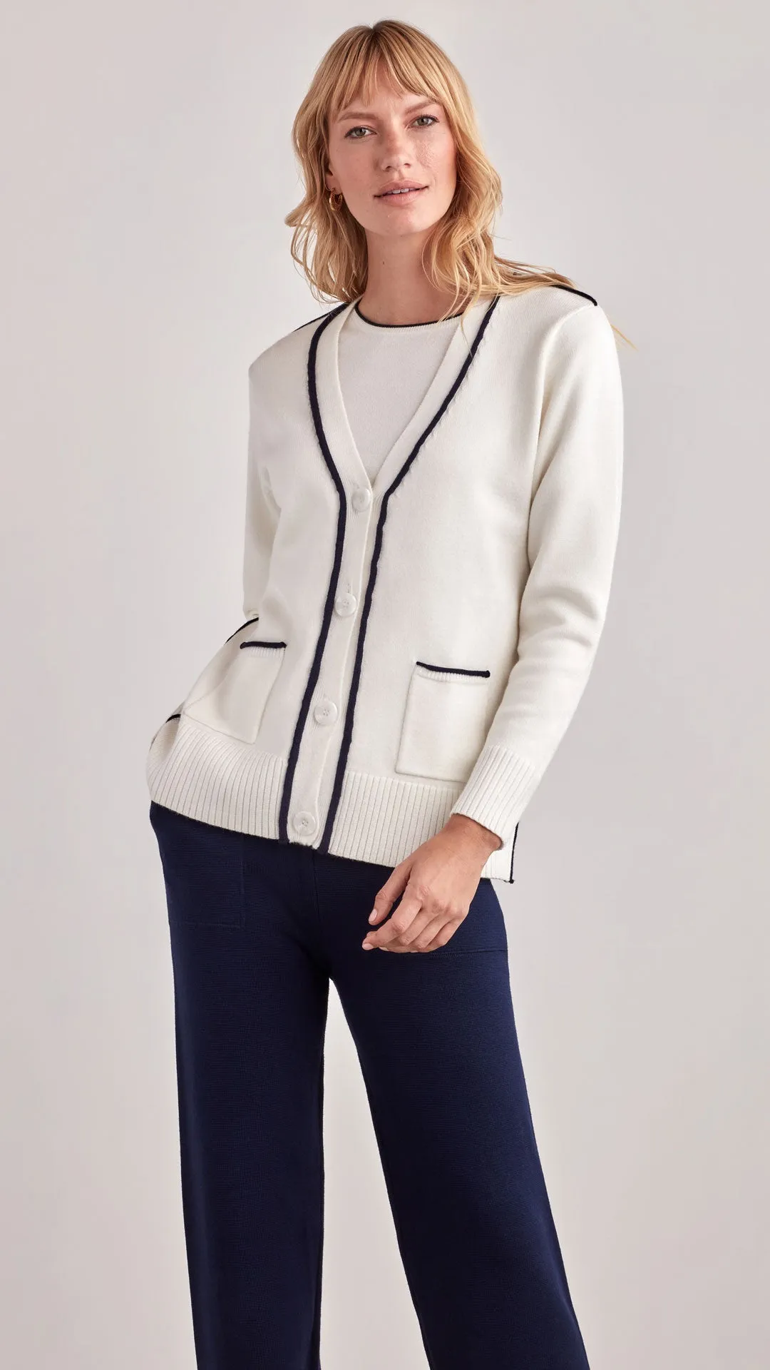 DEMI 4-BUTTON CARDIGAN