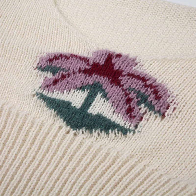 Fashionkova Tara Palm Knit Sweater