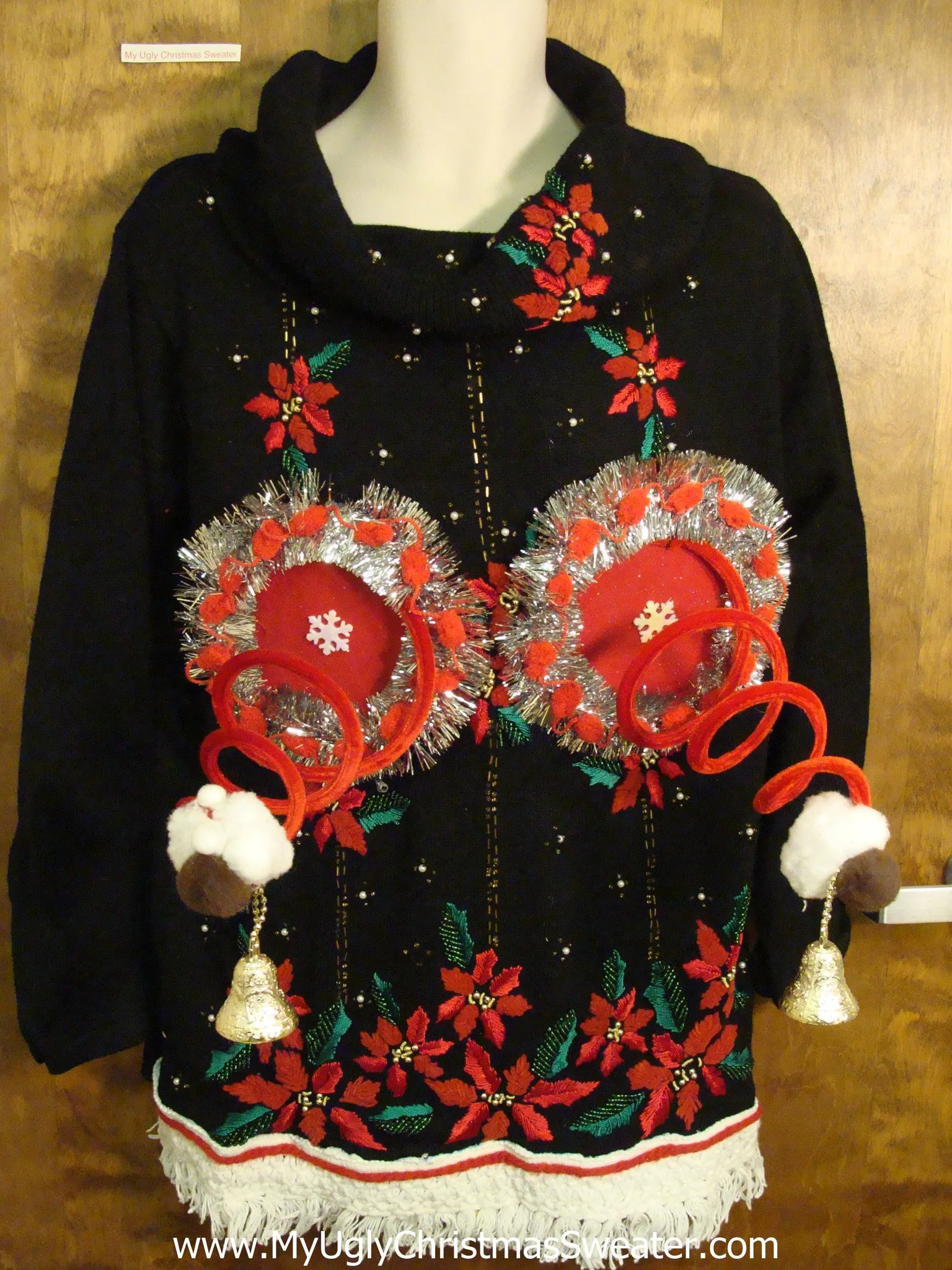 Funny 80s Best Ugly Christmas Naughty Sweater