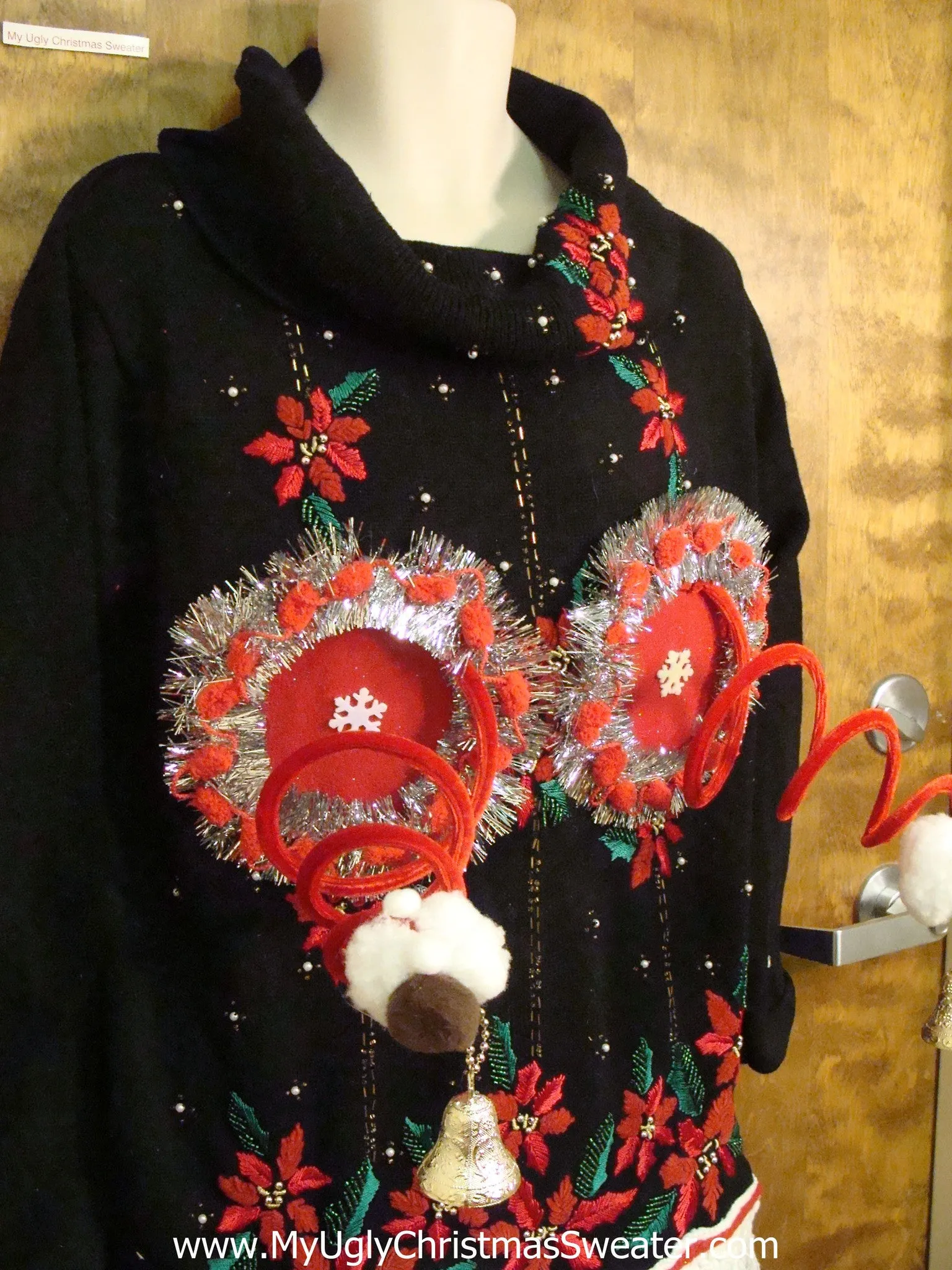 Funny 80s Best Ugly Christmas Naughty Sweater