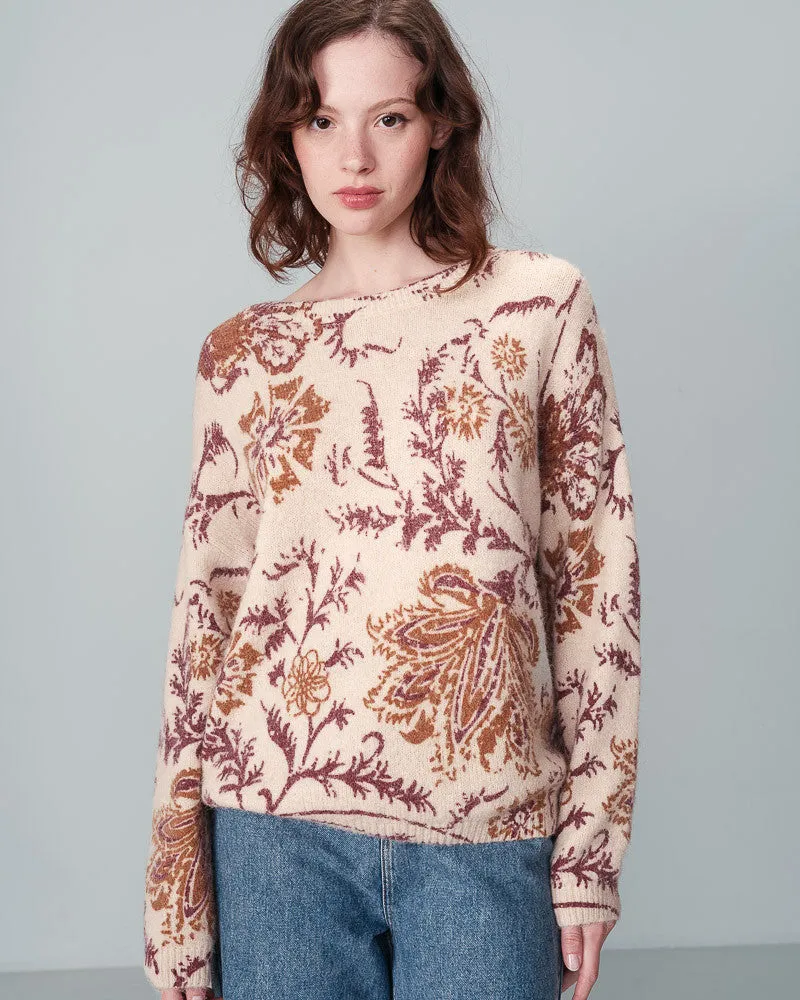 Grace & Mila Nala Pullover in Beige