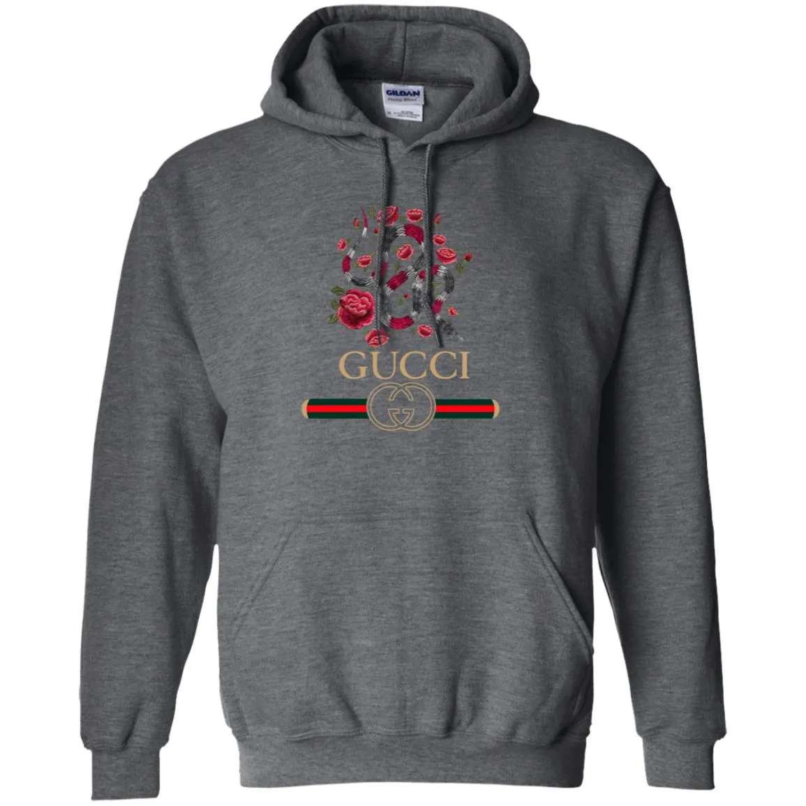 Gucci Logo Snake T-shirt Pullover Hoodie Sweatshirt