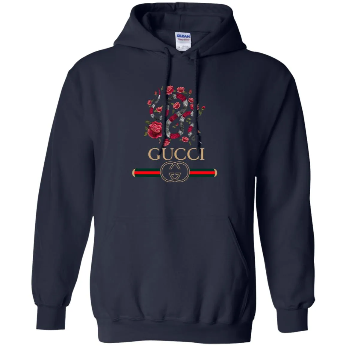 Gucci Logo Snake T-shirt Pullover Hoodie Sweatshirt