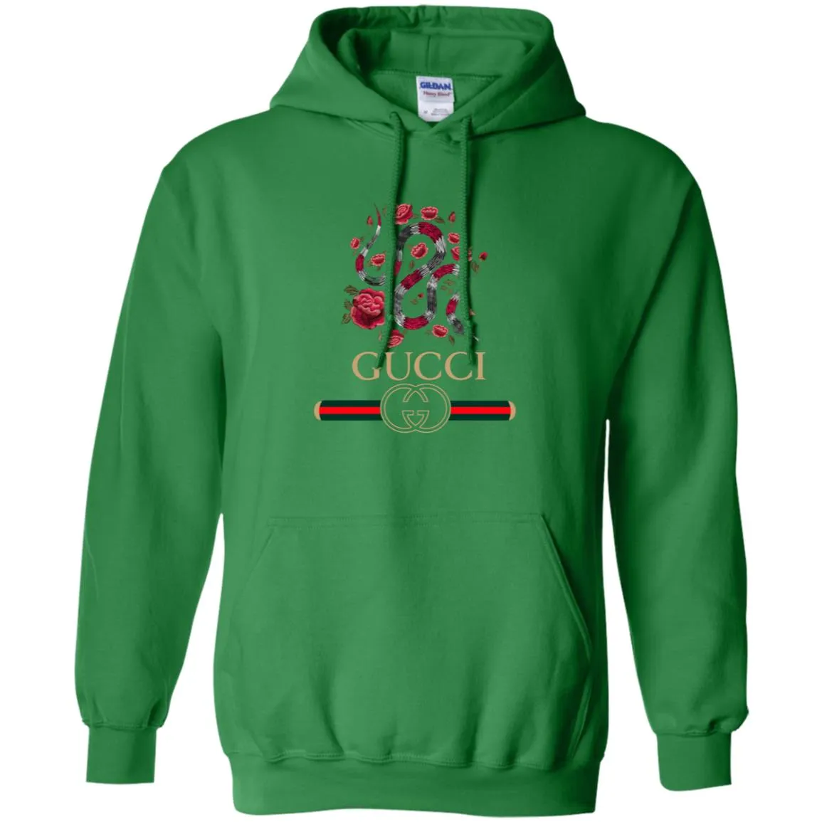 Gucci Logo Snake T-shirt Pullover Hoodie Sweatshirt