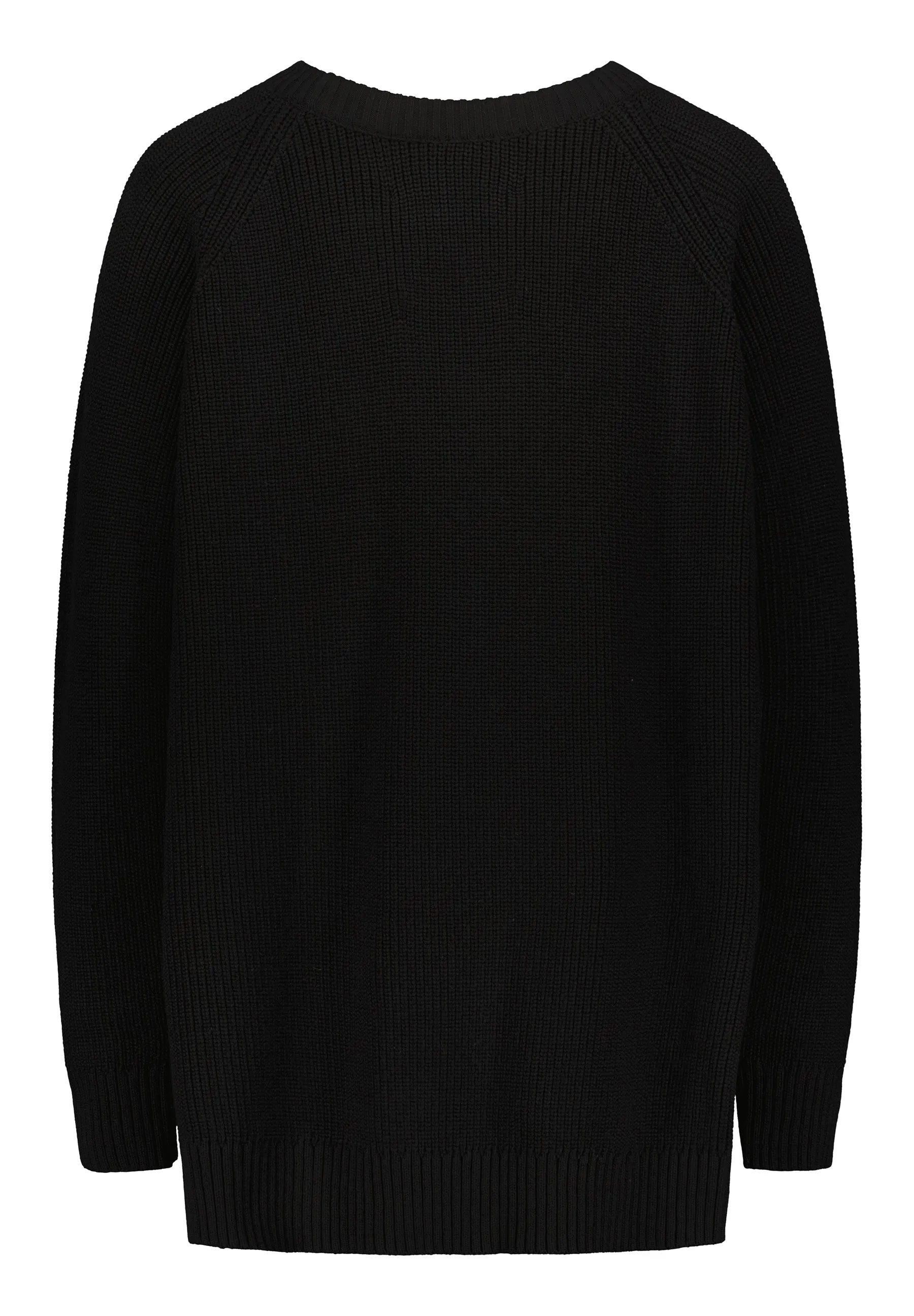 JAMISON KNITTED SWEATER  -  Black