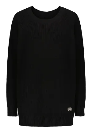 JAMISON KNITTED SWEATER  -  Black