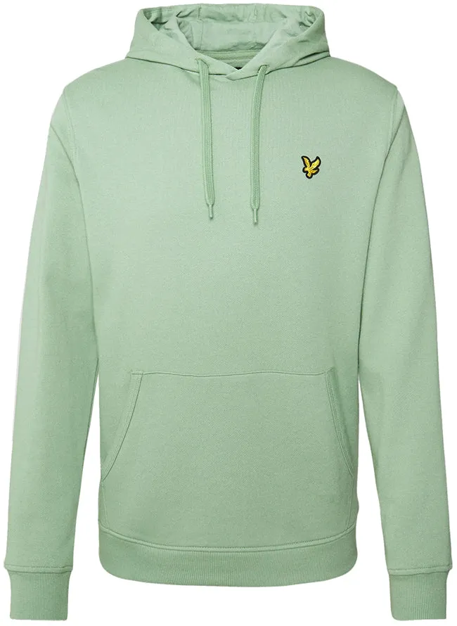 Lyle and Scott Mens Pullover Hoody Fern Green