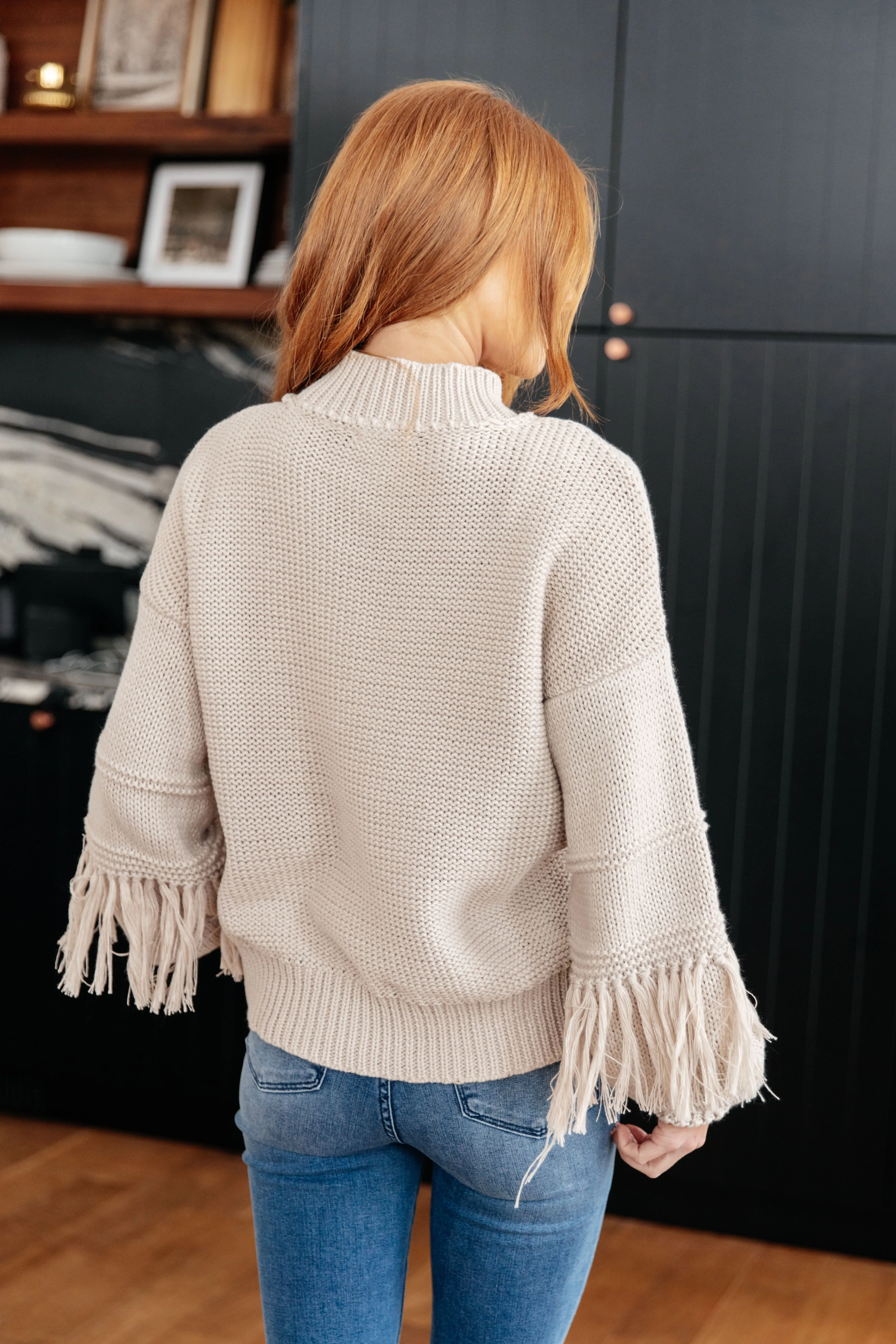 Madelynn Fringe Detail Sweater