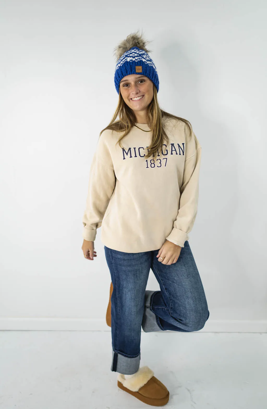 Michigan Graphic Sweatshirt