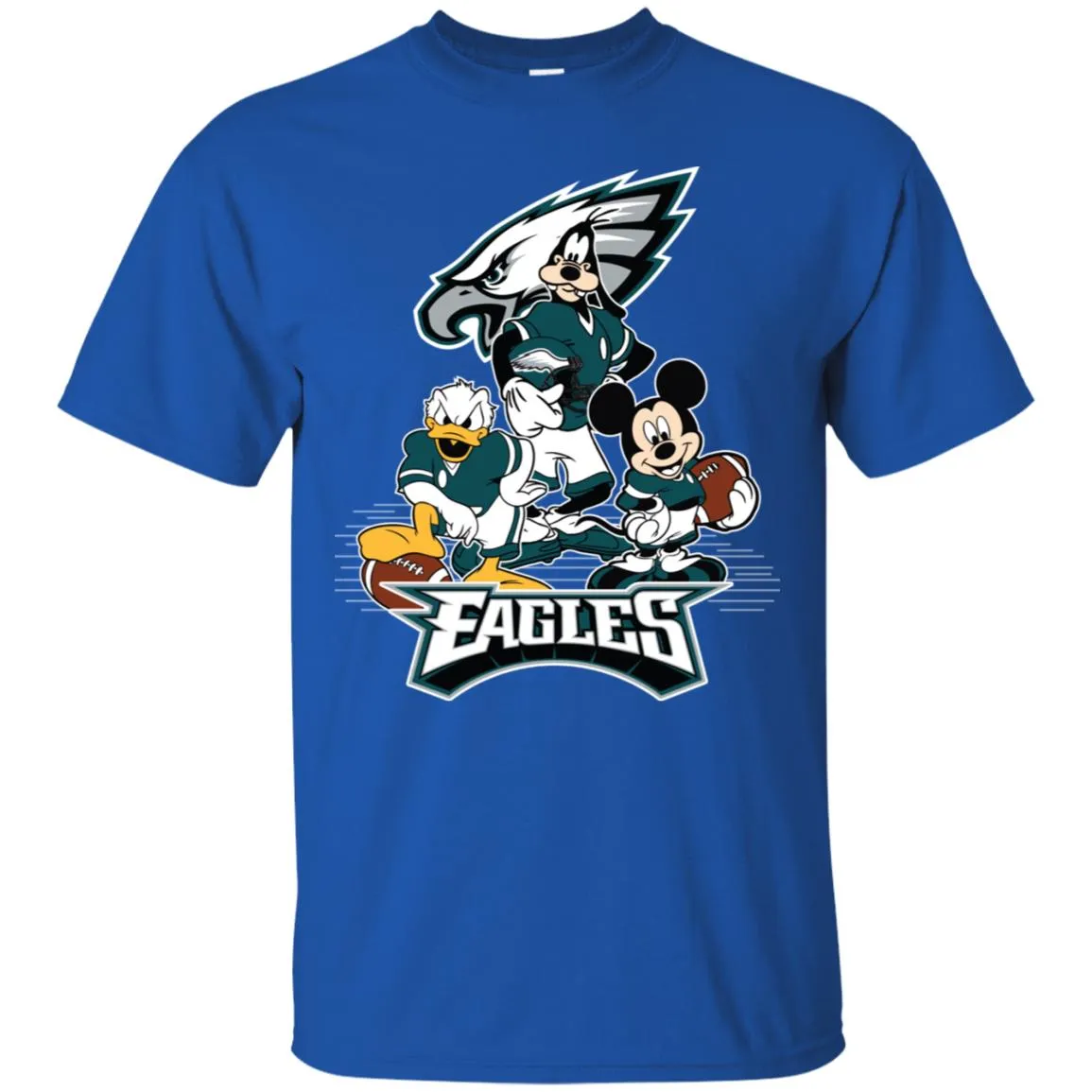 Mickey Mouse Philadelphia Eagle American Football Nfl Sports Shirt