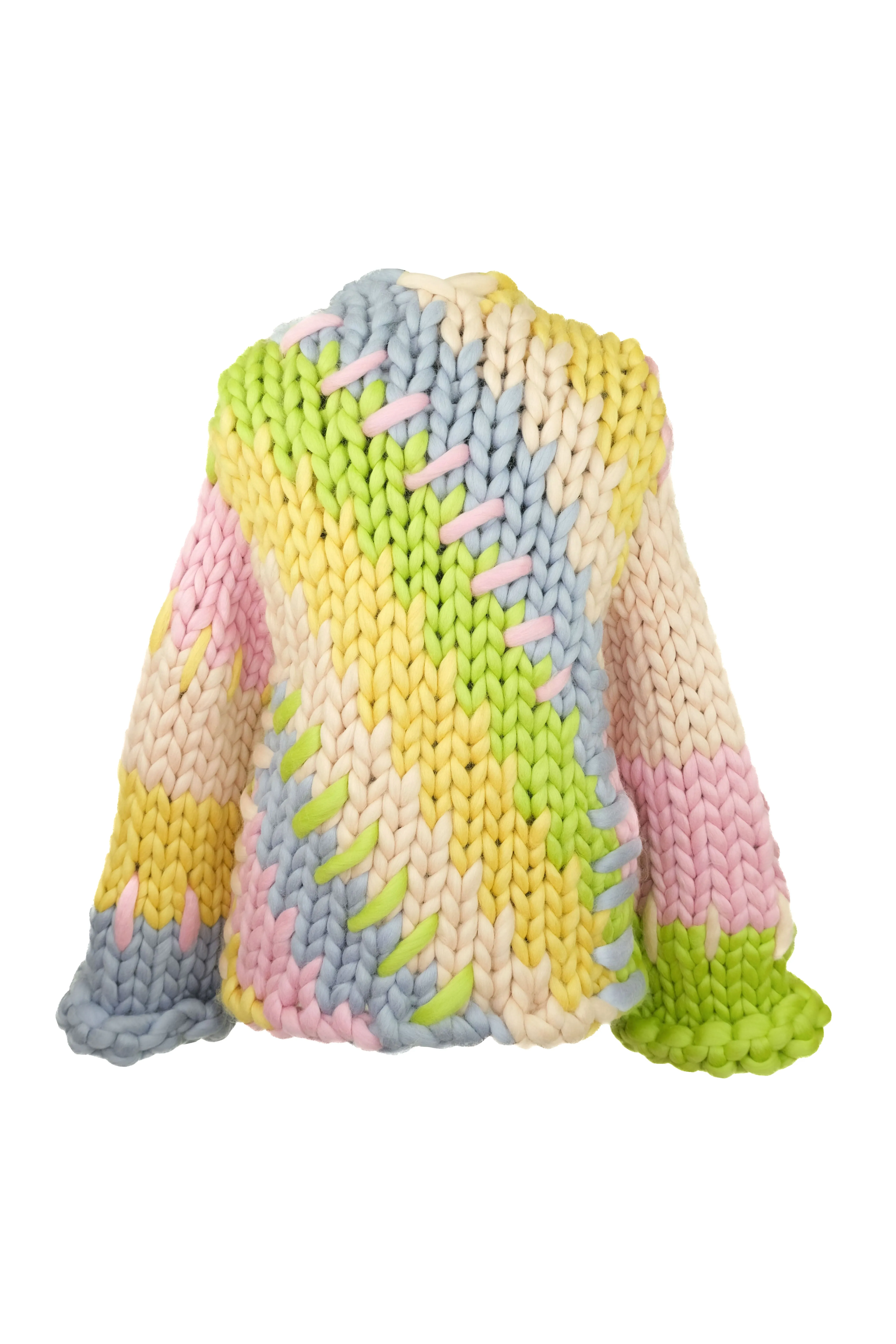 Midi Pastel Colossal Knit Cardigan