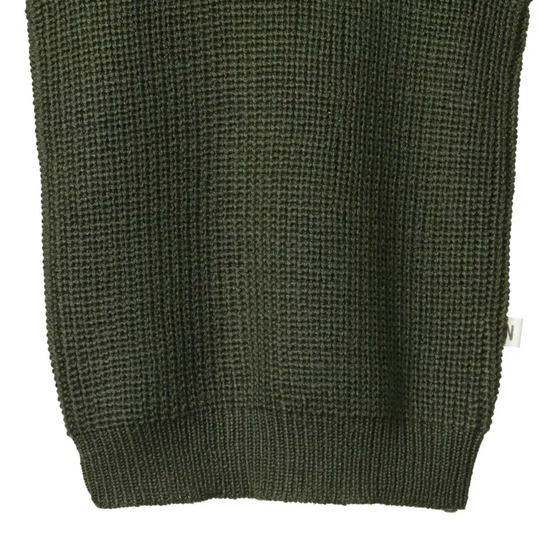 Nature Baby Merino Chunky Knit Vest - Thyme