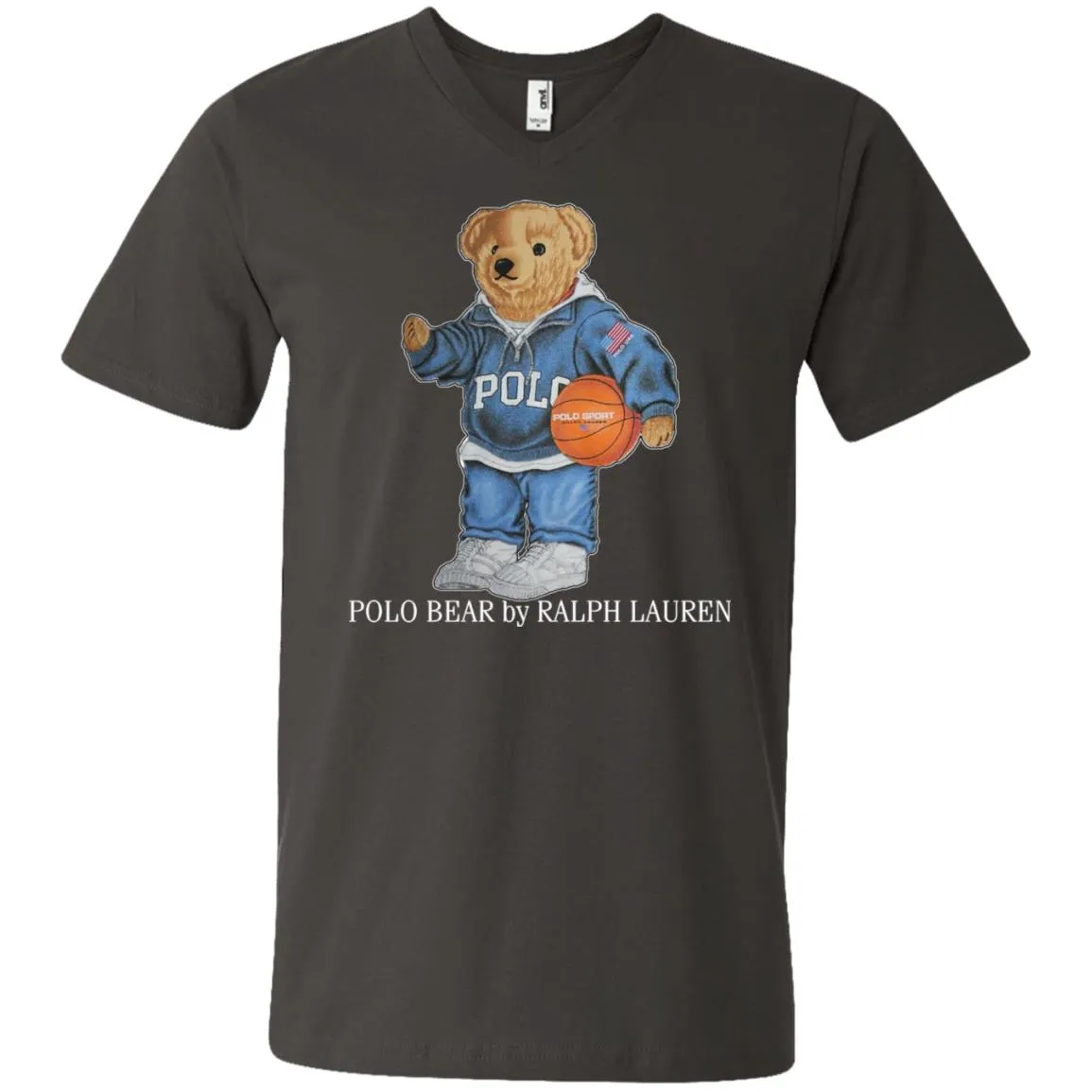 Polo Bear Ralph Lauren Men V-Neck T-Shirt