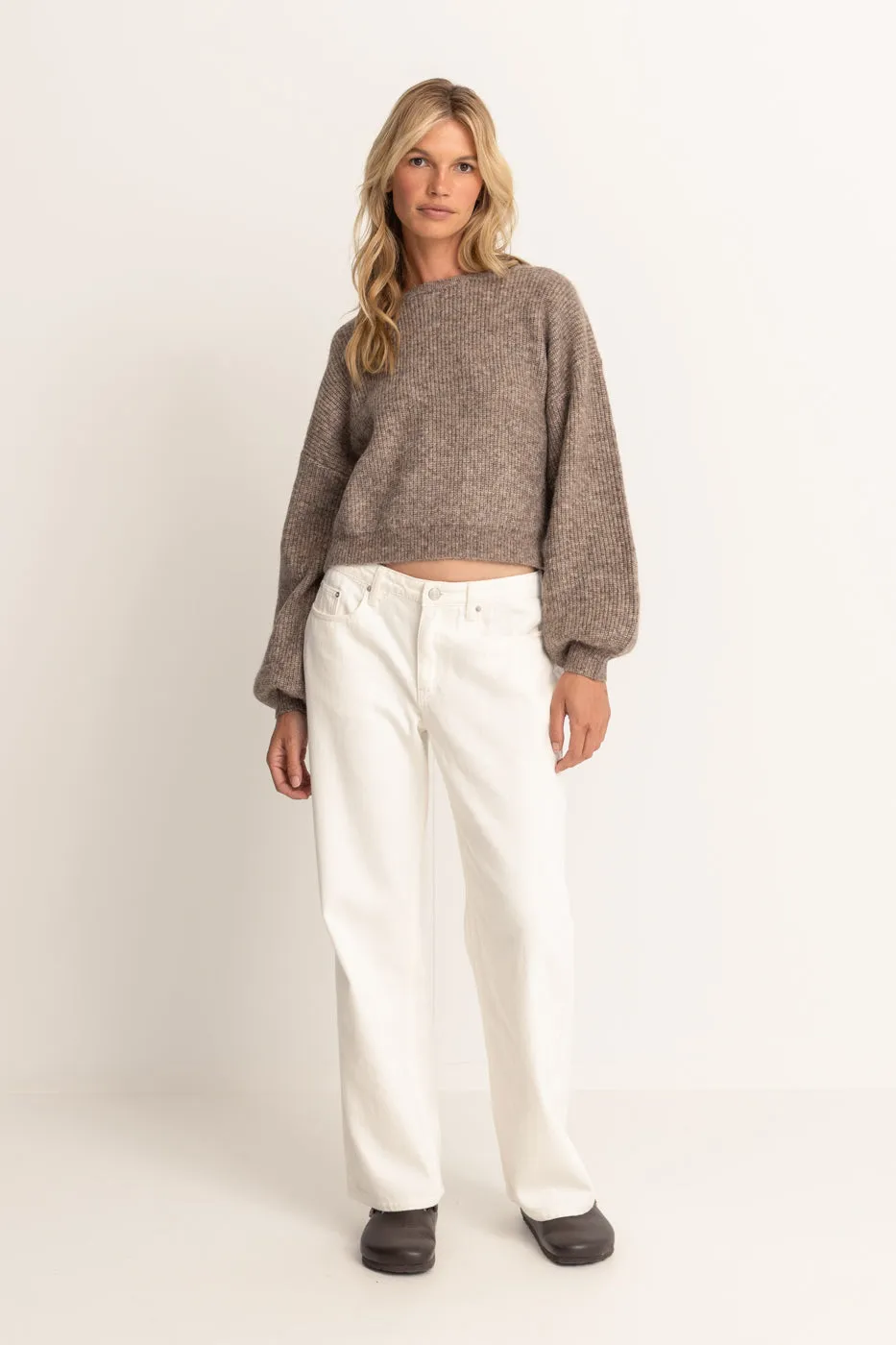 Quinn Knit Jumper Oatmeal