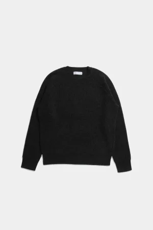 Raglan Crewneck - Charcoal