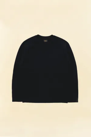 Rats Wool Cashmere Crew Neck Knit - Black