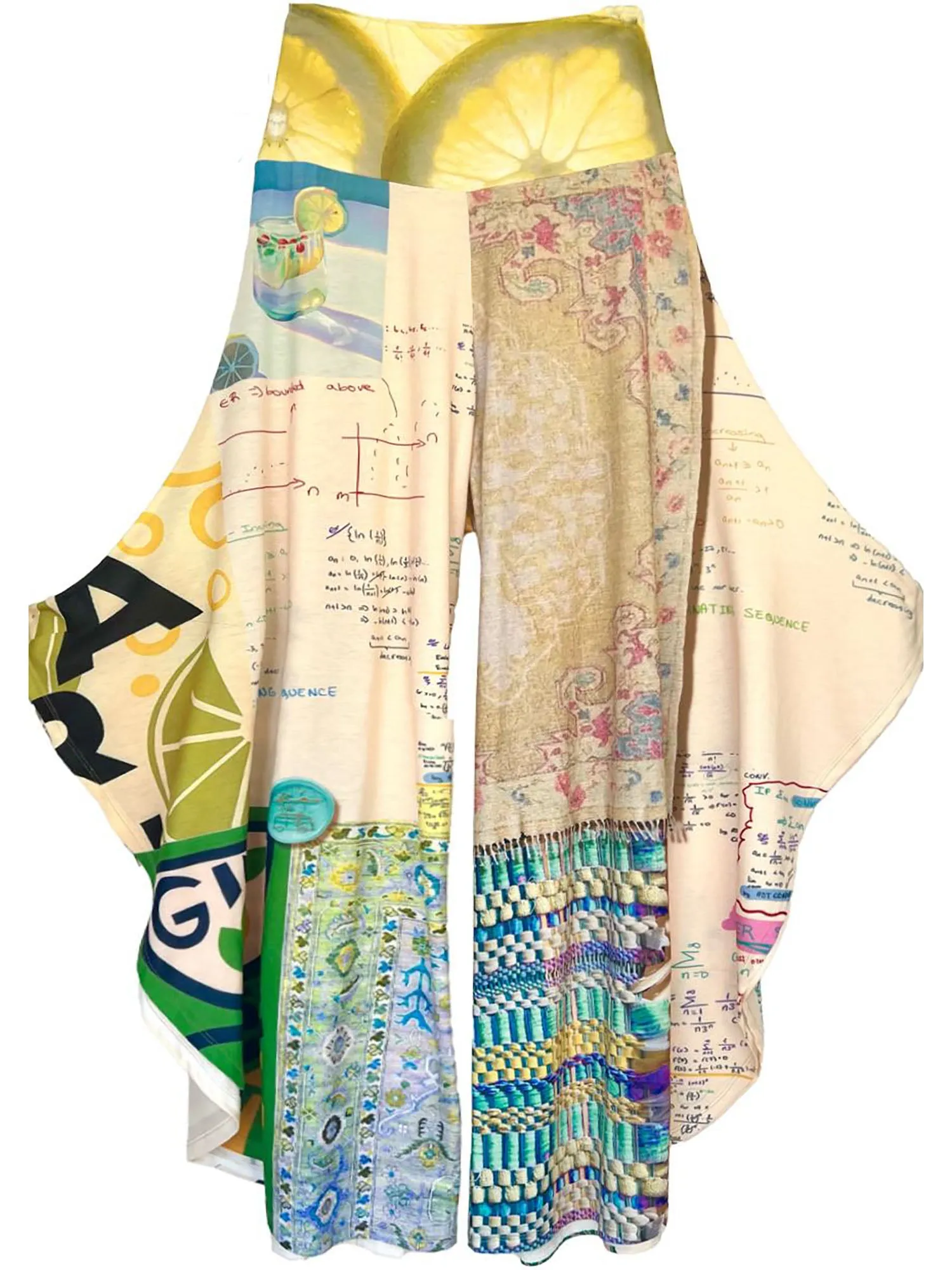 Summer Math Shake Summer Pants Drape, Multi