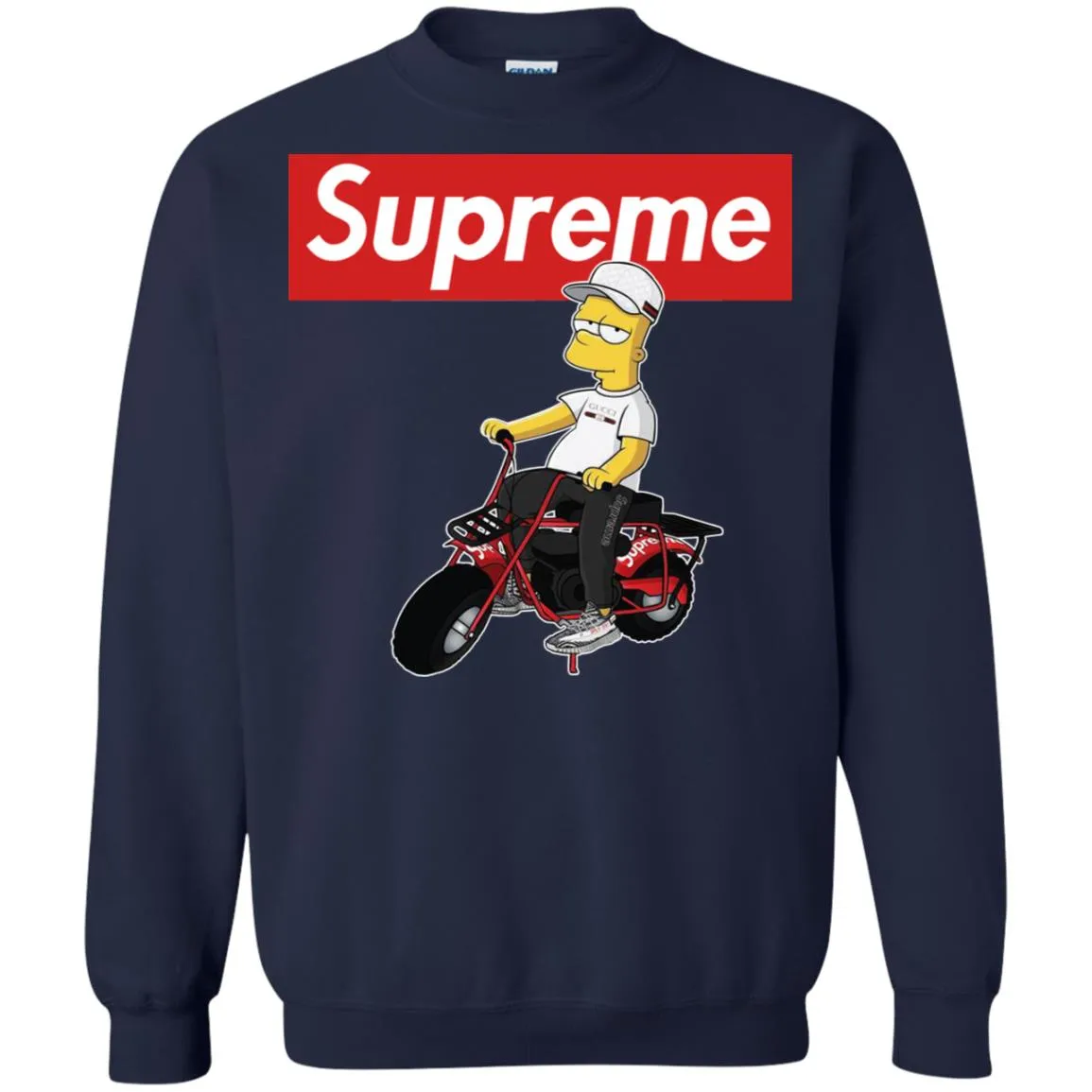 Supreme Car T-shirt Crewneck Pullover Sweatshirt