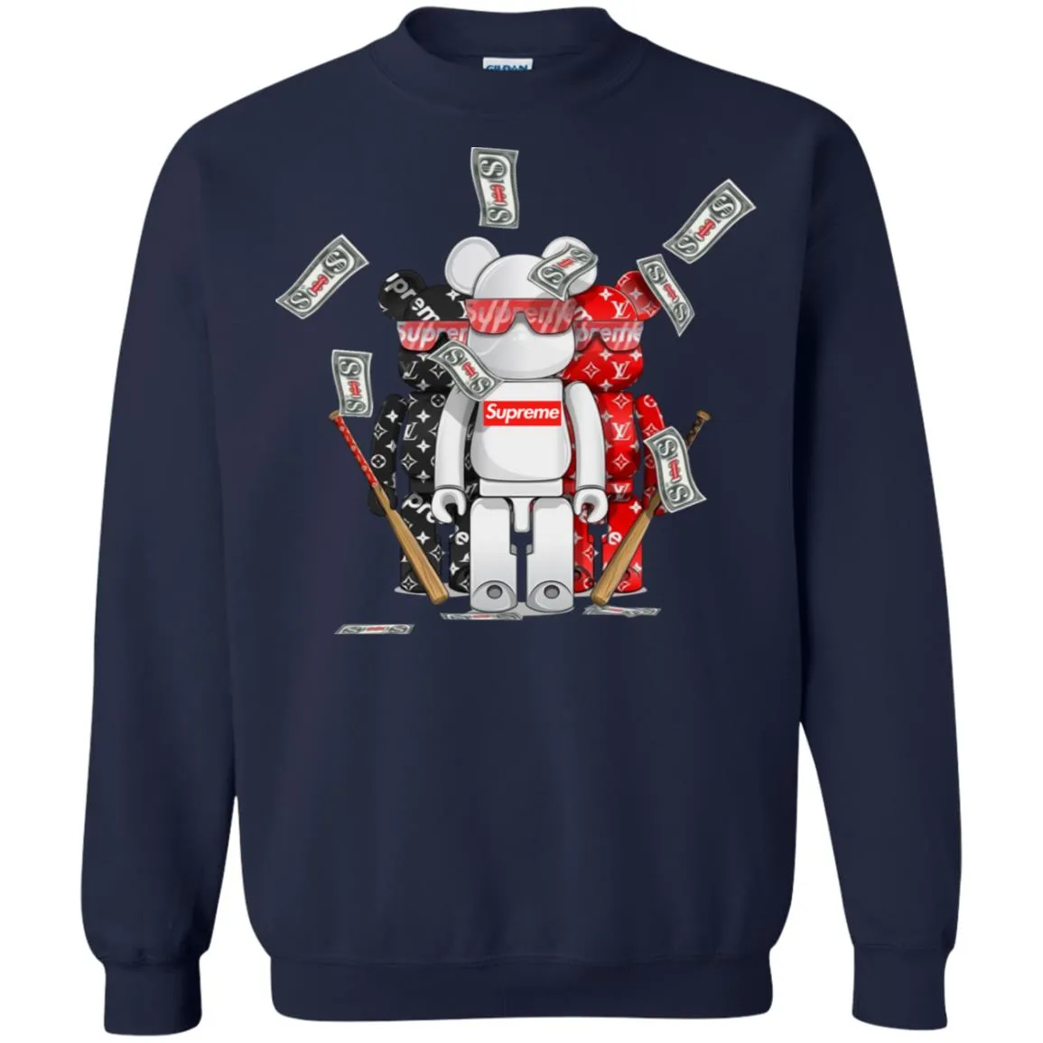 Supreme Lego Robot T-shirt Crewneck Pullover Sweatshirt