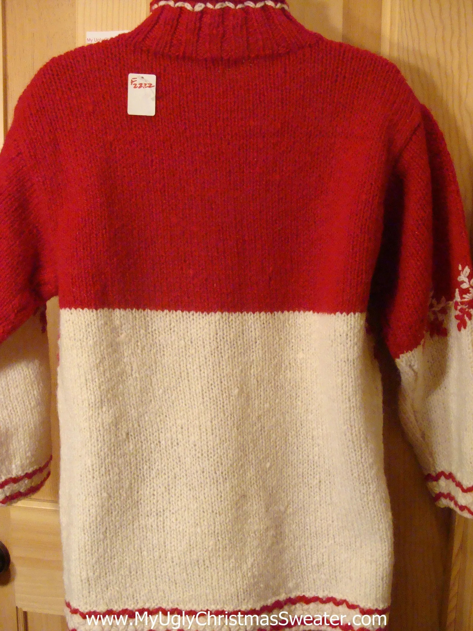 Ugly Christmas Sweater Nordic Snowflake Pullover