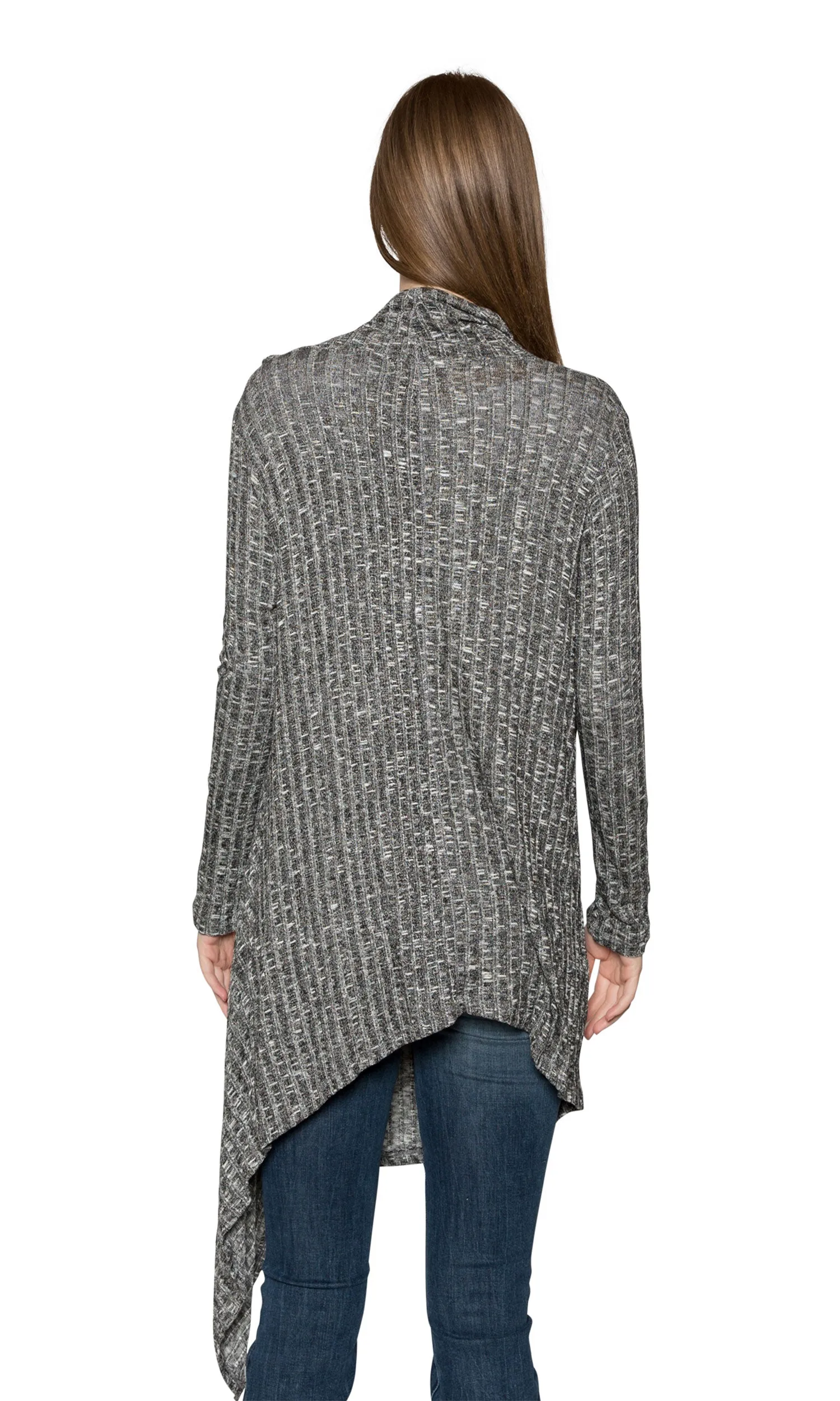 Valln Drape Button Cardigan