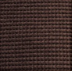 Waffle Weave Knit - Chocolate Brown