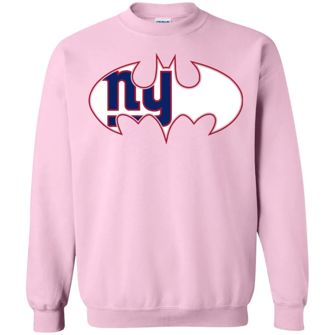 We Are The New York Giants Batman Nfl Mashup Crewneck Pullover Sweatshirt