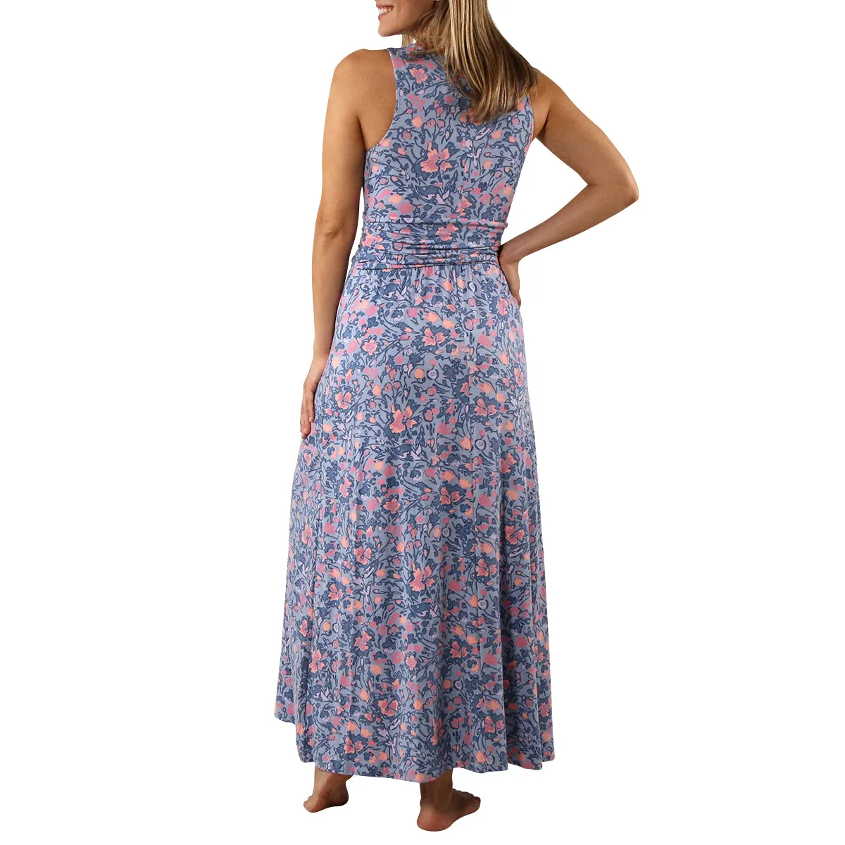 Women's V-Neck Maxi Dress