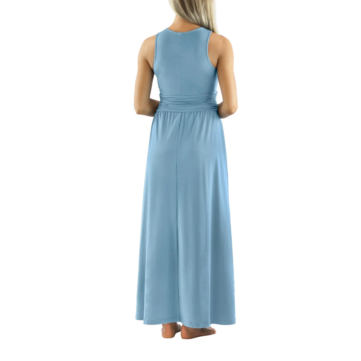 Women's V-Neck Maxi Dress