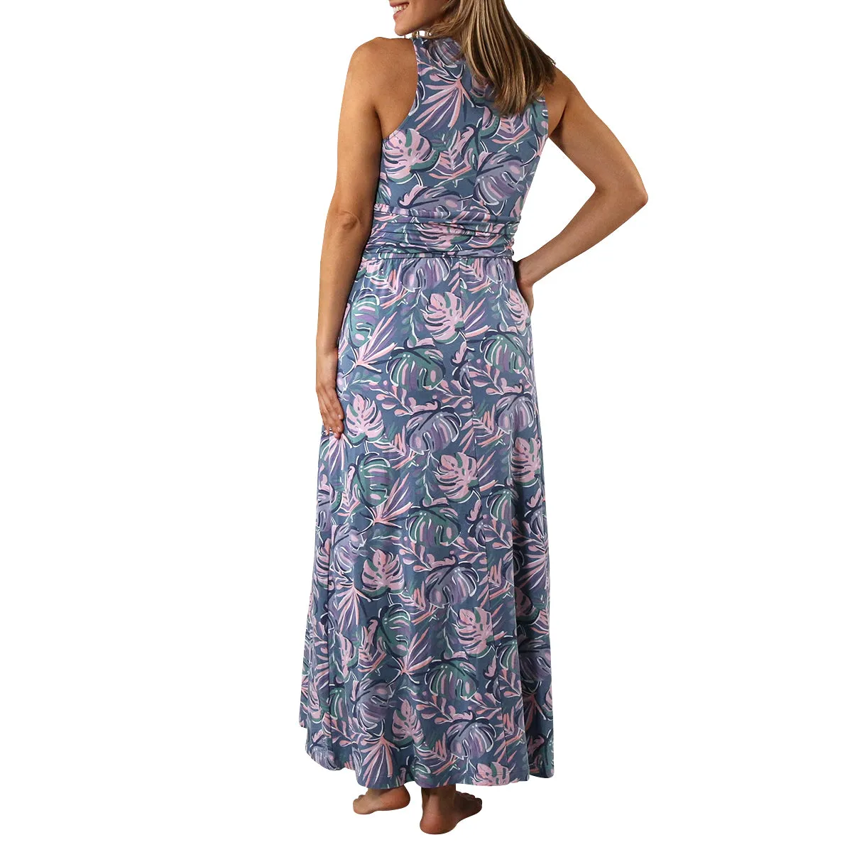 Women's V-Neck Maxi Dress