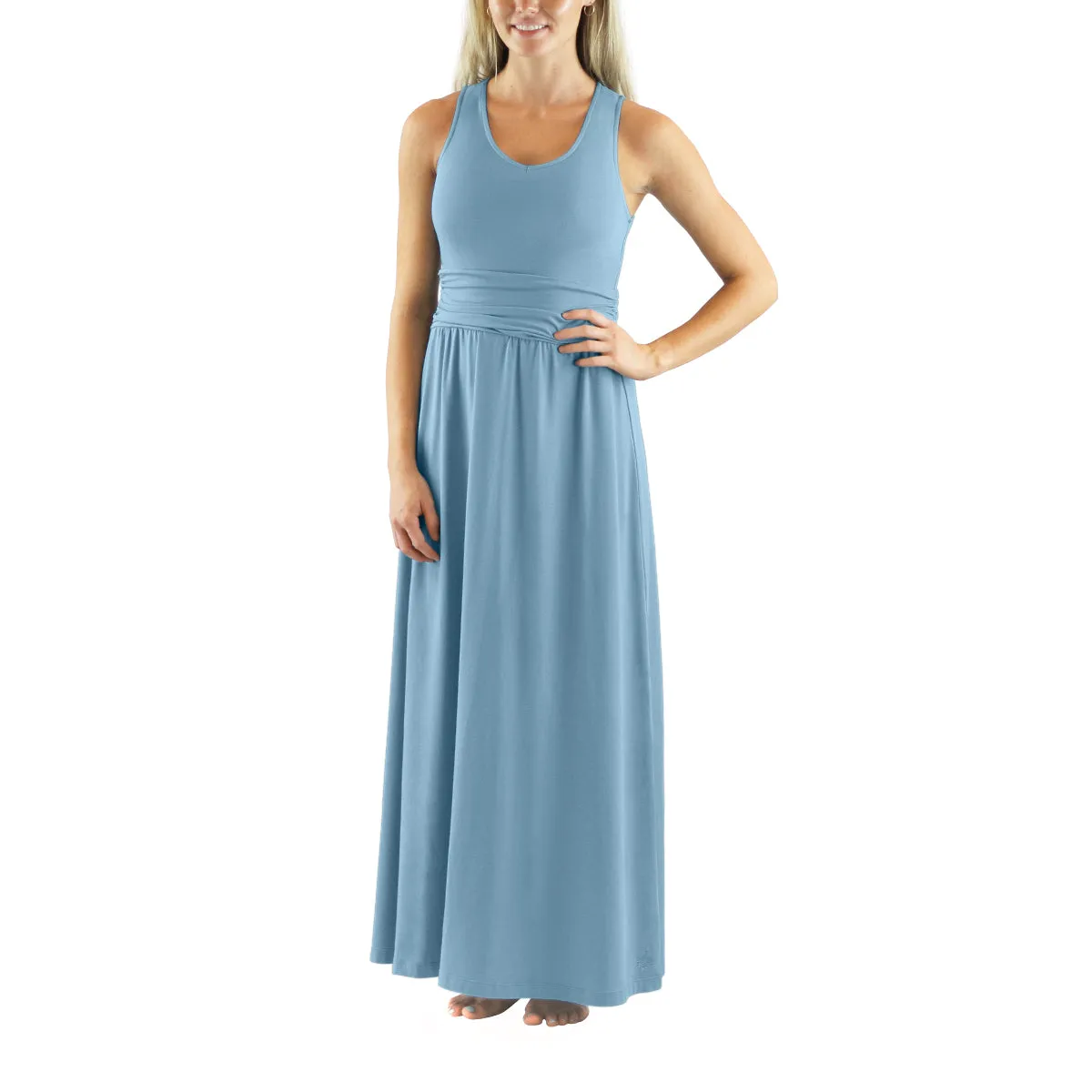 Women's V-Neck Maxi Dress