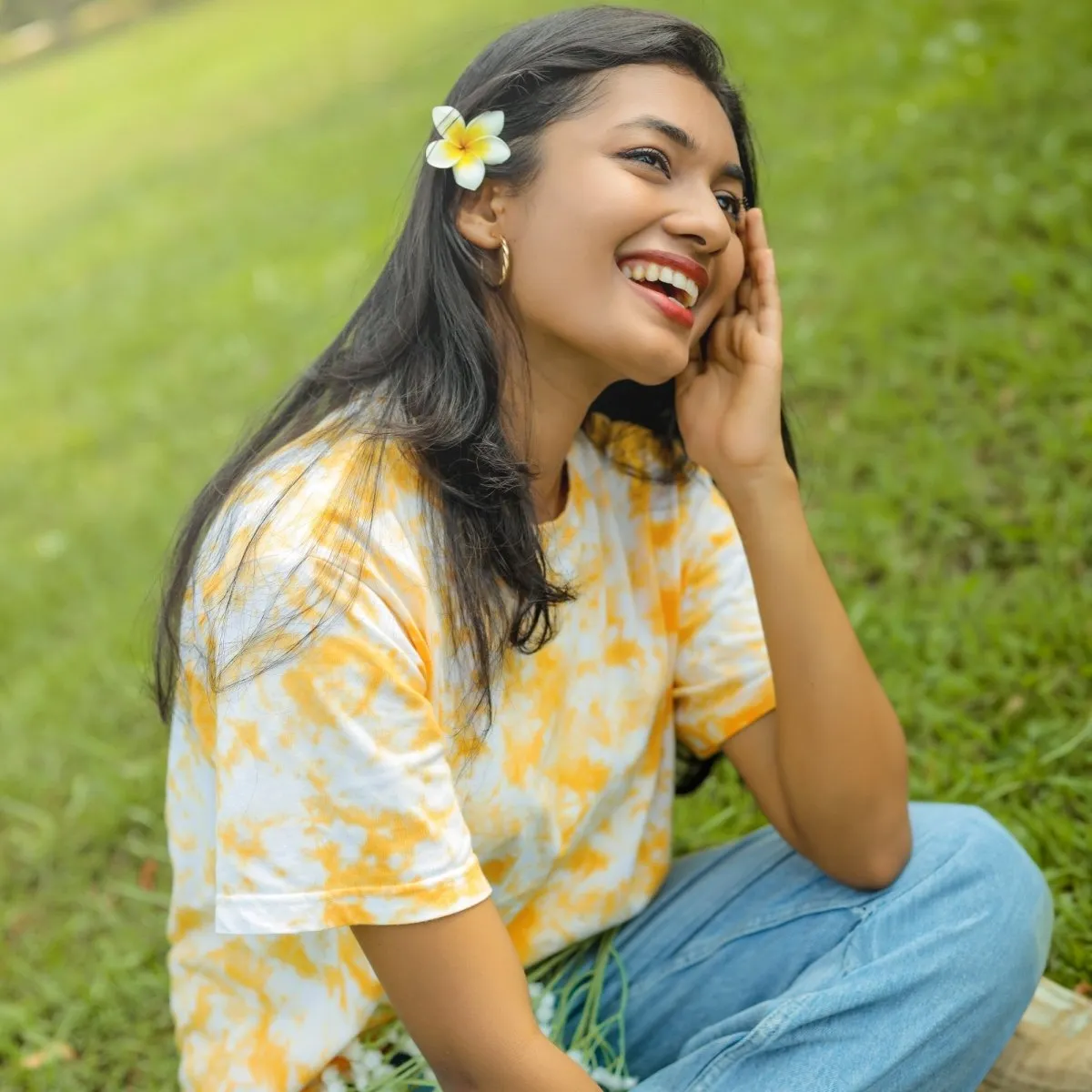 Yellow Sunshine Tie-dye Combo