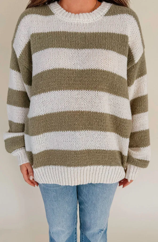 Z SUPPLY ANDRES STRIPE SWEATER